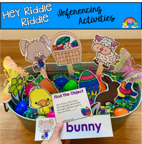 "Hey Riddle Riddle" Easter Activities For The Sensory Bin