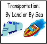 Transportation Theme Preschool Activities