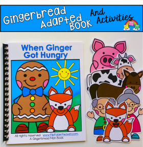 "When Ginger Got Hungry" Adapted Book And Activities