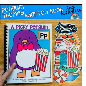"A Picky Penguin" Adapted Book And Activities