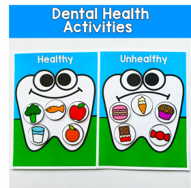 Dental Health Sorting Activities