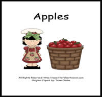 Apple Theme Preschool Activities