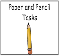 Paper and Pencil Tasks