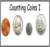 Counting Coins File Folder Games