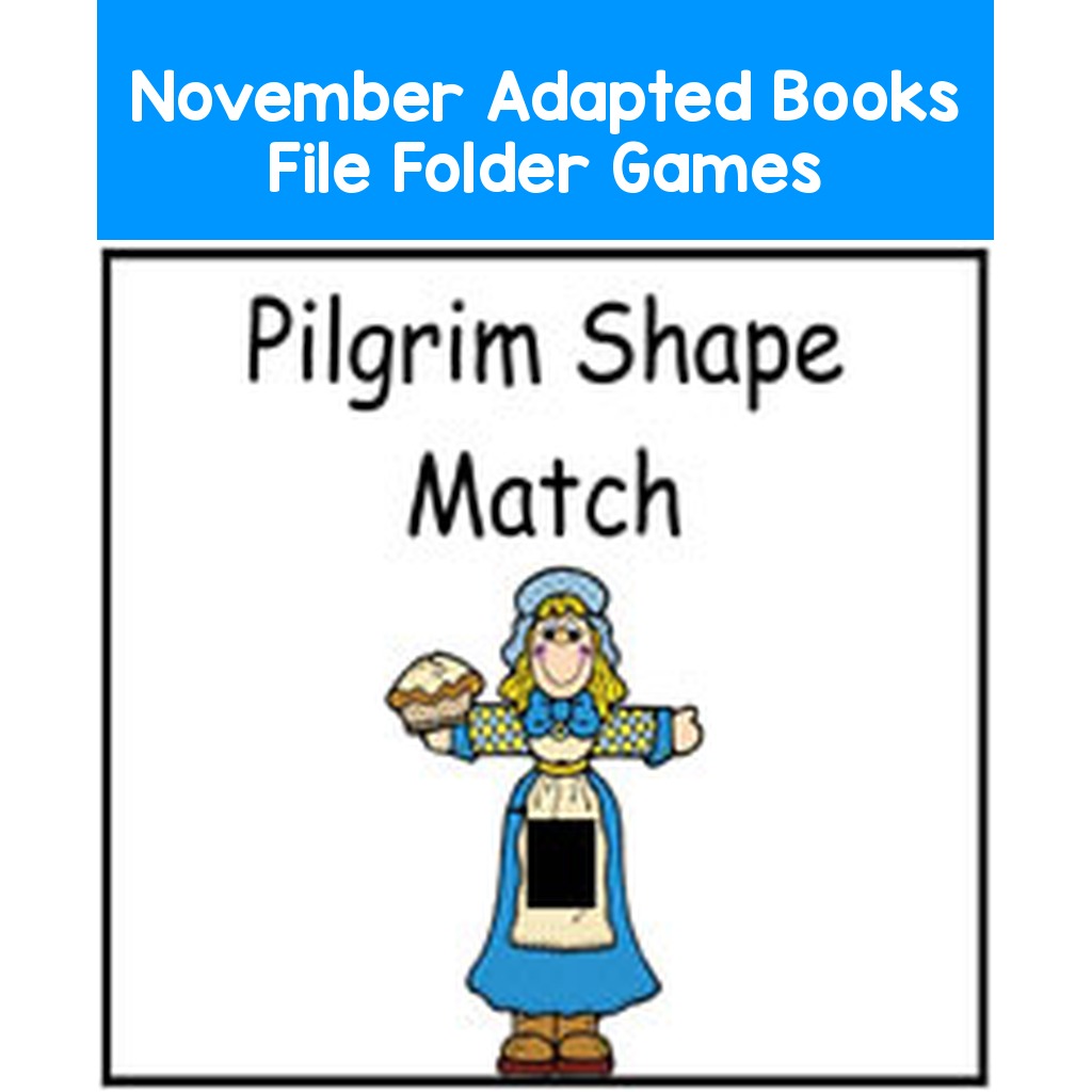 November Interactive Books File Folders