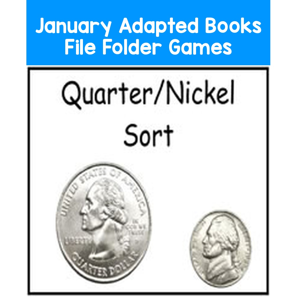 January Interactive Books File Folders