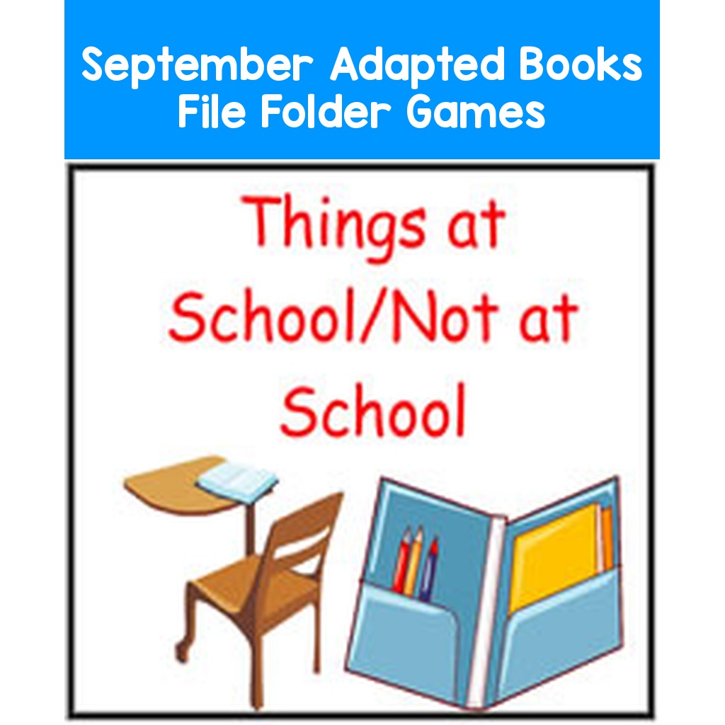 September Interactive Books File Folders