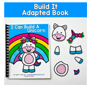Build It Adapted Book: I Can Build A Unicorn 1