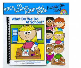 Back To School Adapted Book