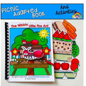 Picnic Adapted Book: "The Nibbly Little Fire Ant"