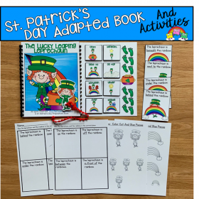 "The Lucky Leaping Leprechaun" Prepositions Book And Activities