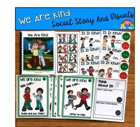 "We Are Kind" Social Story Unit