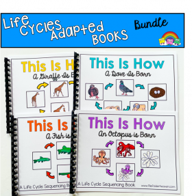 Life Cycles Adapted Books Bundle