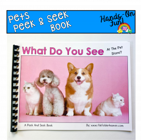 Pets Peek And Seek Book
