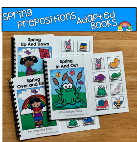 Spring Prepositions Adapted Books