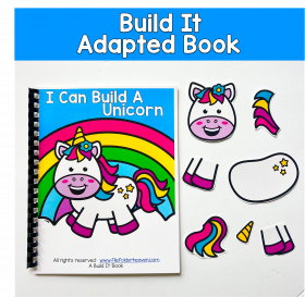 Build It Adapted Book: I Can Build A Unicorn 3