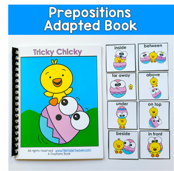 Prepositions Adapted Book: Tricky Chicky
