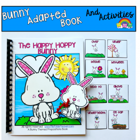 "The Happy Hoppy Bunny" Prepositions Book And Activities