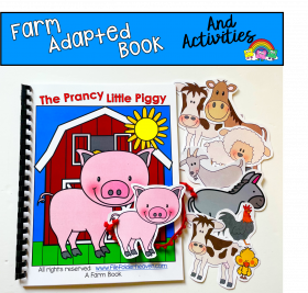 "The Prancy Little Piggy" Adapted Book And Activities