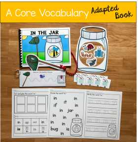 "In the Jar" (Working With Core Vocabulary)