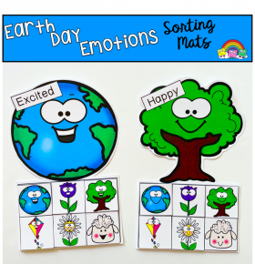 Earth Day Emotions Sorting Mats