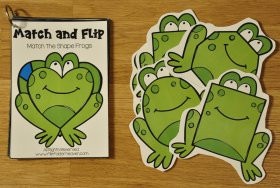 Frogs and Turtles Match and Flip Books