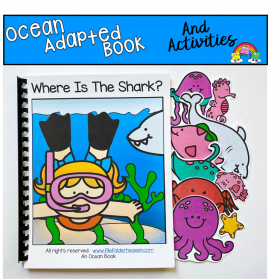 Ocean Adapted Book: Where Is The Shark?