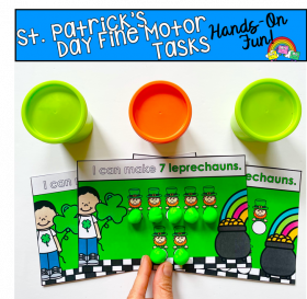 St. Patrick's Day Themed Fine Motor Activities