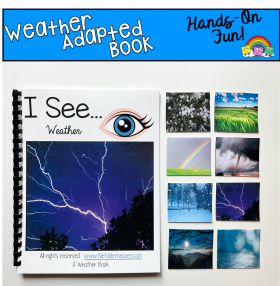 Weather Adapted Book (With Real Photos)