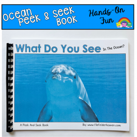 Ocean Peek And Seek. Book