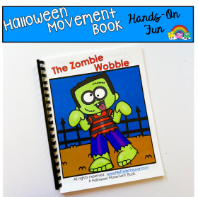Halloween Movement Book: "The Zombie Wobble"