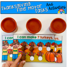 Thanksgiving Fine Motor Activities