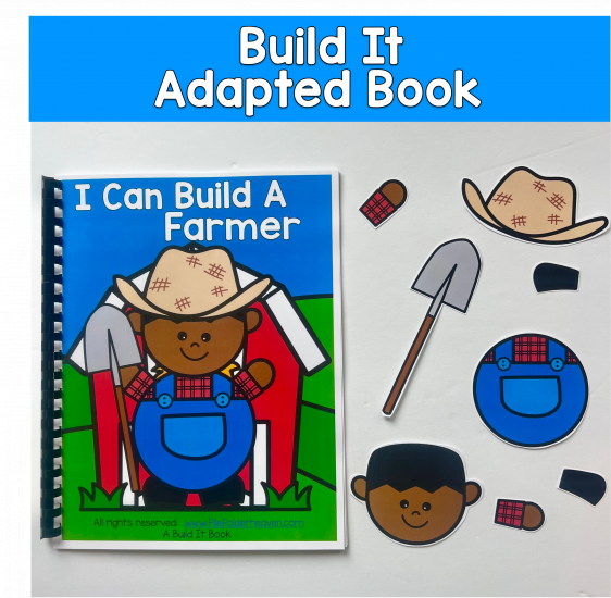 I Can Build A Farmer 1 Adapted Book