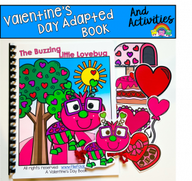 "The Buzzing Little Lovebug" Adapted Book And Activities