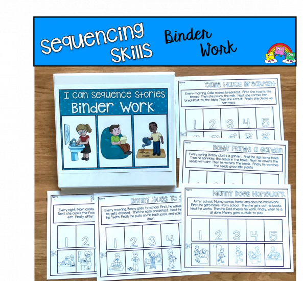 Sequencing Activities: Interactive Sorting Mats and Worksheets