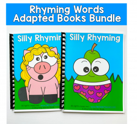 Rhyming Wordds Adapted Books Bundle