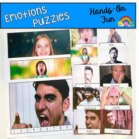 Emotions Puzzles (W/Real Photos)