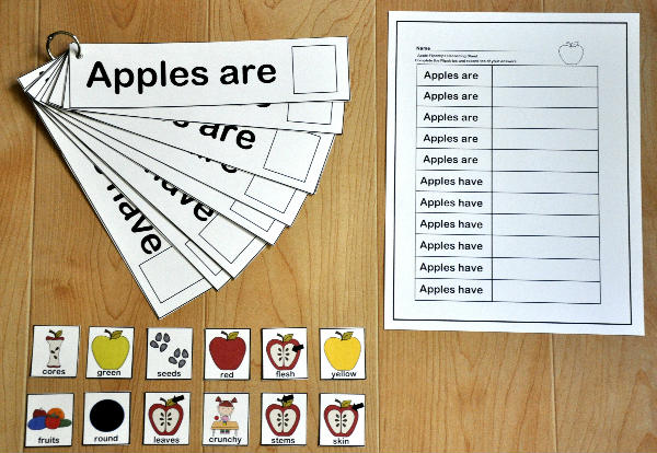 \"Apples Are, Apples Have\" Flipstrips
