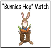 \"Bunnies Hop\" File Folder Game