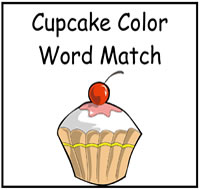 Cupcake Themed File Folder Games