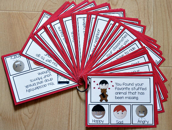 Emotions Task Cards--How Would You Feel? - $3.00 : File Folder Games at