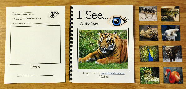 I See \"At the Zoo\" Adapted Book