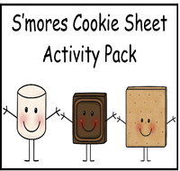 S'mores Theme Cookie Sheet Activities