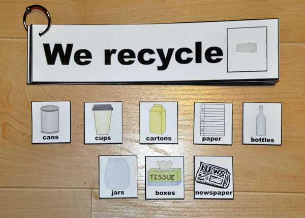 \"We Recycle\" Flip Strips