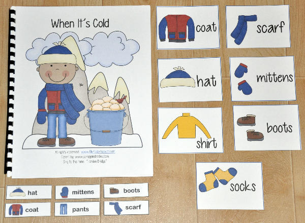 \"When It\'s Cold\" Adapted Song Book