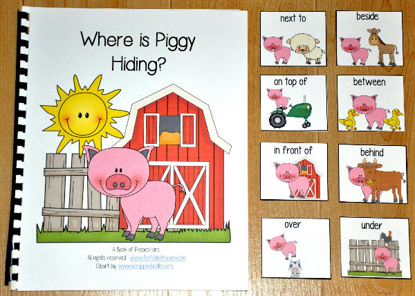 \"Where is Piggy Hiding?\" Adapted Book