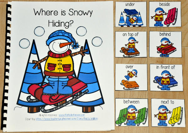 \"Where is Snowy Hiding?\" Adapted Book