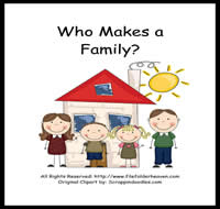 Who Makes a Family Adapted Book Unit